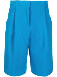 Dorothee Schumacher Pleated Twill Bermuda Shorts - Farfetch at Farfetch