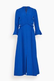 Dorothee Schumacher Summer Cruise Dress in Royal Blue Hampden Clothing at Hampden Clothing