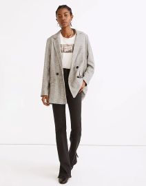 Dorset Blazer in Edsall Plaid at Madewell