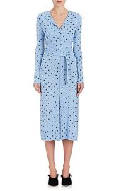 Dot-Print Stretch-Crepe Dress by Nina Ricci at Barneys