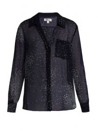 Dot-print silk shirt at Matches