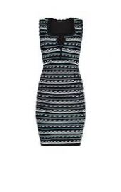 Dotted stripe bodycon dress at Bcbgmaxazria