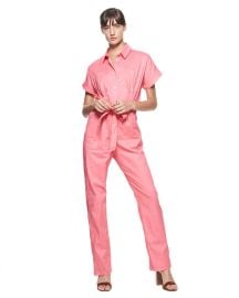 Dottie Jumpsuit  Pink Watermelon at THE KIT