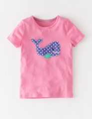 Dotty Applique Tshirt at Boden