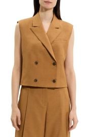 Double Breasted Crop Vest at Nordstrom Rack