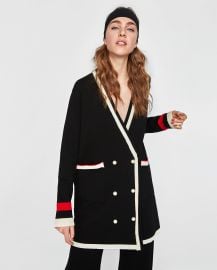 Double Breasted Jacket with Pearl Buttons by Zara at Zara