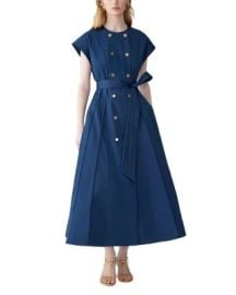 Double Breasted Tie Waist Dress at Bloomingdales