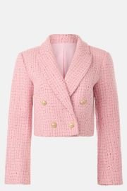 Double Breasted Tweed Blazer by Derek Lam 10 Crosby x RTR Rent the Runway at Rent the Runway
