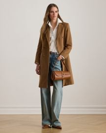 Double-Breasted Wool-Blend Coat at Ralph Lauren