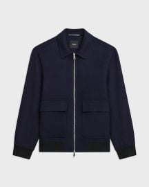 Double-Face Wool-Cashmere Sean Jacketnbsp at Theory