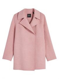 Double-Faced Overlay Coat at Saks Fifth Avenue