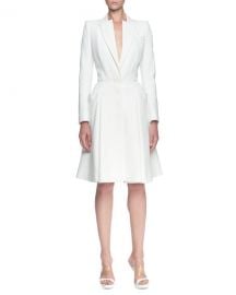 Double-Layer Lapel Coat Dress by Alexander McQueen at Neiman Marcus1