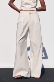 Double Pleat Pants at Zara