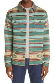 Double RL RRL Matlock Geo Shirt Jacket at Nordstrom