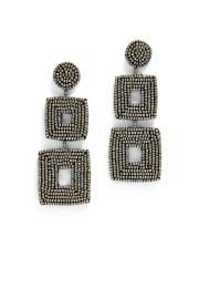 Double Square Earrings by Kenneth Jay Lane at Rent The Runway