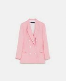 Double breasted blazer at Zara