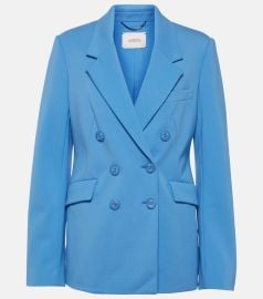 Double-breasted blazer in blue - Dorothee Schumacher at Mytheresa