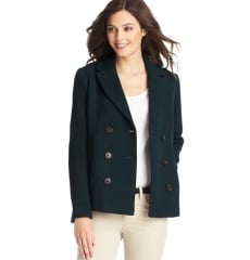 Double breasted jacket at Loft