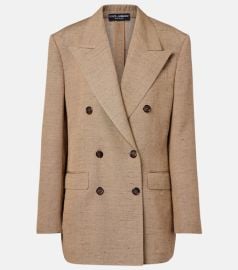 Double-breasted oversized blazer at Mytheresa