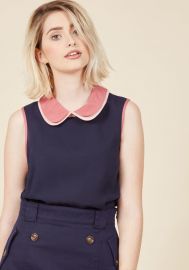 Doubly Delightful Sleeveless Top at ModCloth