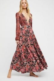 Dove Long Sleeve Maxi Dress at Free People