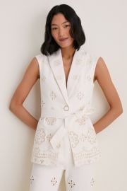 Dove Townes Vest Veronica Beard at Tuckernuck