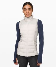 Down for It All Vest in Light Ivory by Lululemon at Lulu Lemon