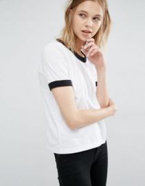 Dr Denim Ringer T-Shirt at asos com at Asos