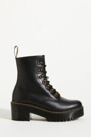 Dr Martens Leona Platform Lace-Up Boots at Anthropologie