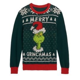 Dr Seuss Merry Grinchmas Sweater at Walmart