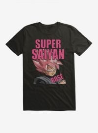 Dragon Ball Super Ready To Fight Super Saiyan Ros-Shirt - BLACK BoxLunch at BoxLunch