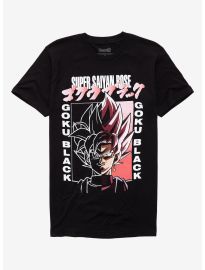 Dragon Ball Super Super Saiyan Rose Goku Black T-Shirt   at Hot Topic