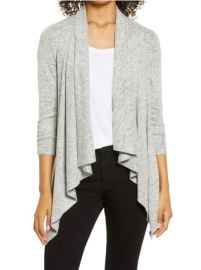 Drape Front Cardigan at Nordstrom