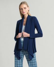 Drape Tunic Cardigan by Clara Sunwoo at Clara Sunwoo