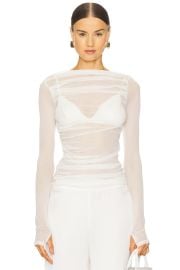 Draped Boatneck at Revolve