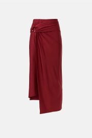Draped Midi Skirt by Rabanne Rent the Runway at Rent the Runway