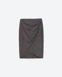 Draped Skirt at Zara