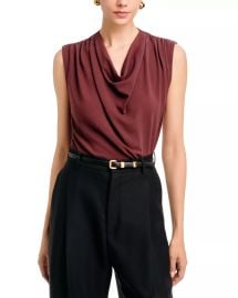 Draped Top at Bloomingdales