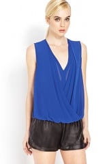 Draped top at Forever 21