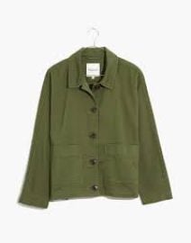 Drapey Pomeray Chore Jacket at Madewell