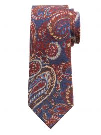 Dre Paisley Wool Tie at Banana Republic