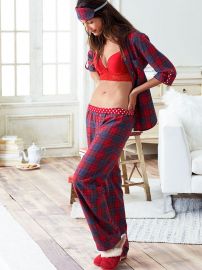 Dreamer Flannel Pajamas in Red Plaid at Victoria's Secret