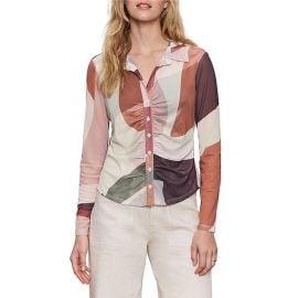 Dreamgirl Print Top in Aura at Dillards
