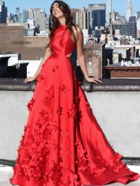 Dress 51116 in Red at Sherri Hill