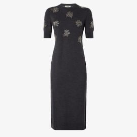 Dress Wool Black Fendi at Fendi