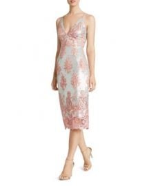 Dress the Population Angela Sequin  amp  Lace Dress at Bloomingdales