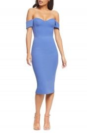 Dress the Population Bailey Off the Shoulder Body-Con Dress   Nordstrom at Nordstrom