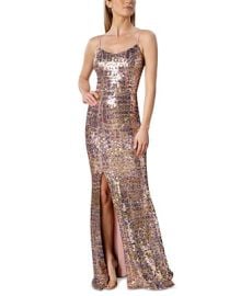 Dress the Population Womens Sequined Sweetheart-Neck Sleeveless Gown Reviews - Dresses - Women - Macys at Macys