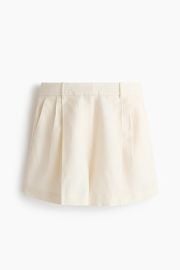 Dressy Linen-Blend Shorts at H&M