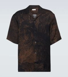 Dries Van Noten - Short-sleeved viscose shirt at Mytheresa